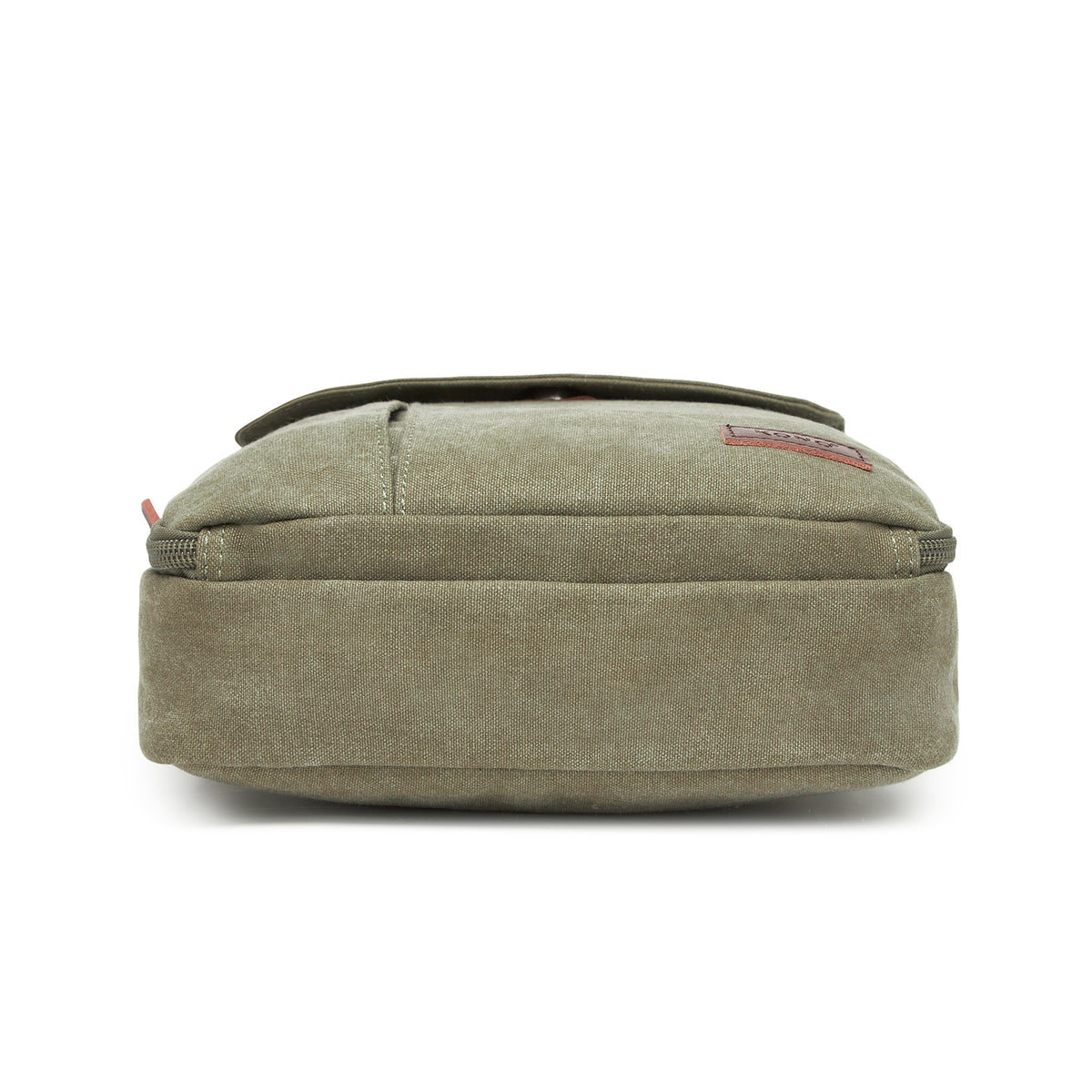 Kono Canvas Crossbody Shoulder Bag– Multi-Pocket Messenger Bag
