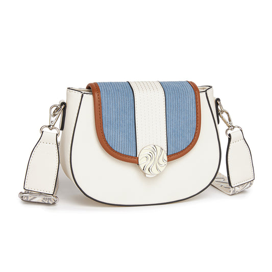 Miss Lulu Women’s PU Leather Ethnic Style Crossbody Bag