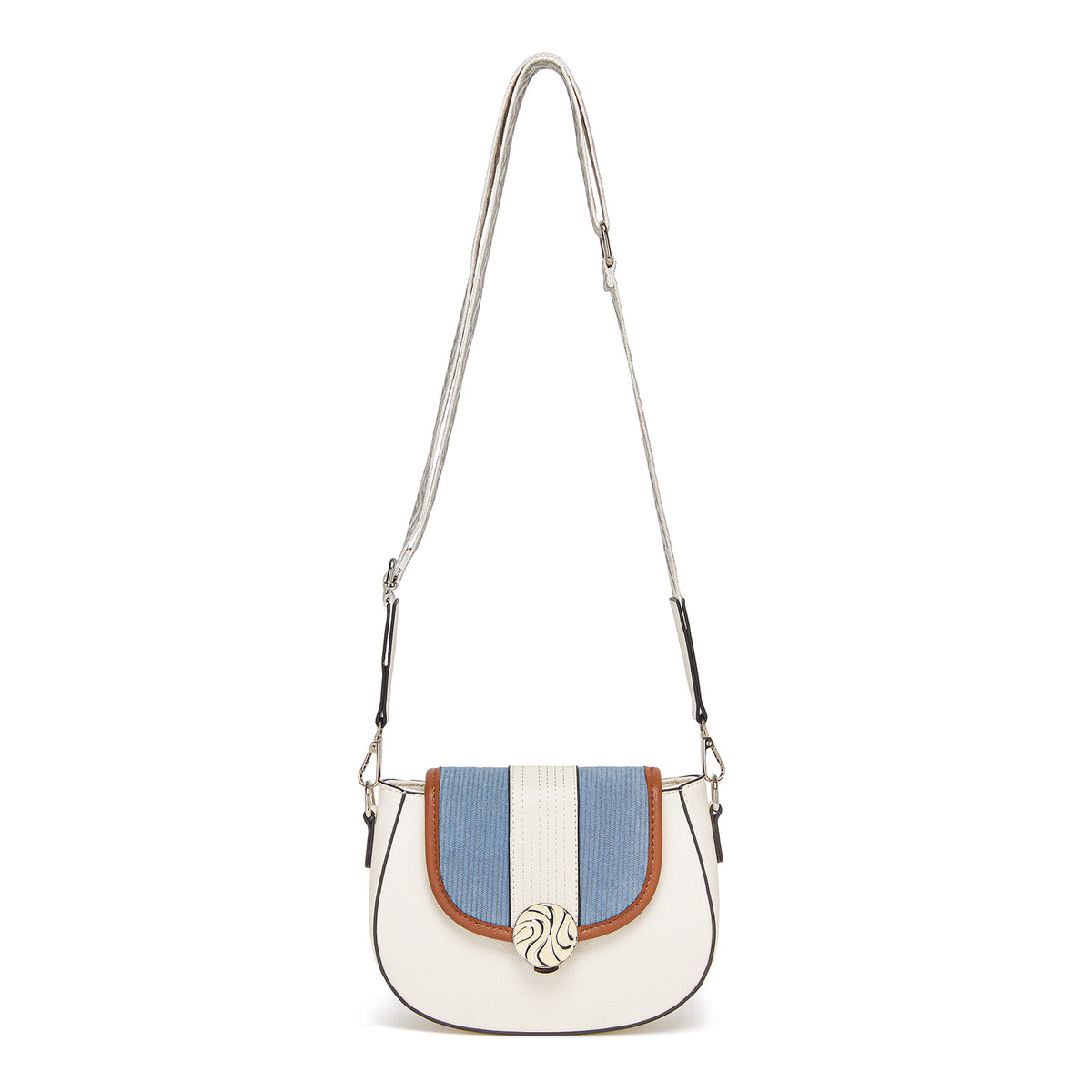 Miss Lulu Women’s PU Leather Ethnic Style Crossbody Bag