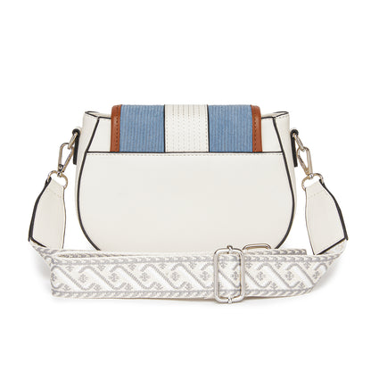 Miss Lulu Women’s PU Leather Ethnic Style Crossbody Bag