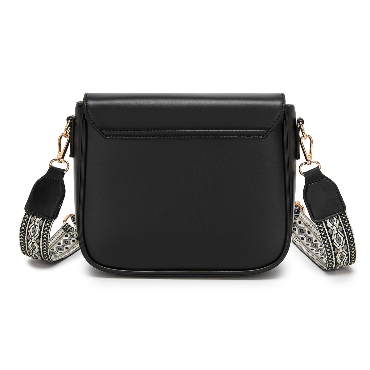 Miss Lulu Chic Fashion PU Crossbody Shoulder Bag