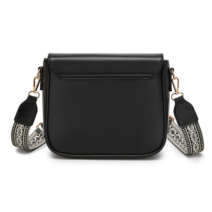 Miss Lulu Chic Fashion PU Crossbody Shoulder Bag