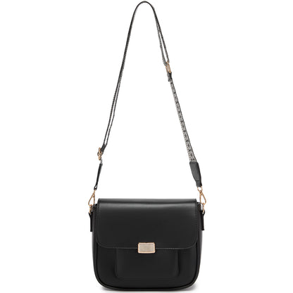 Miss Lulu Chic Fashion PU Crossbody Shoulder Bag