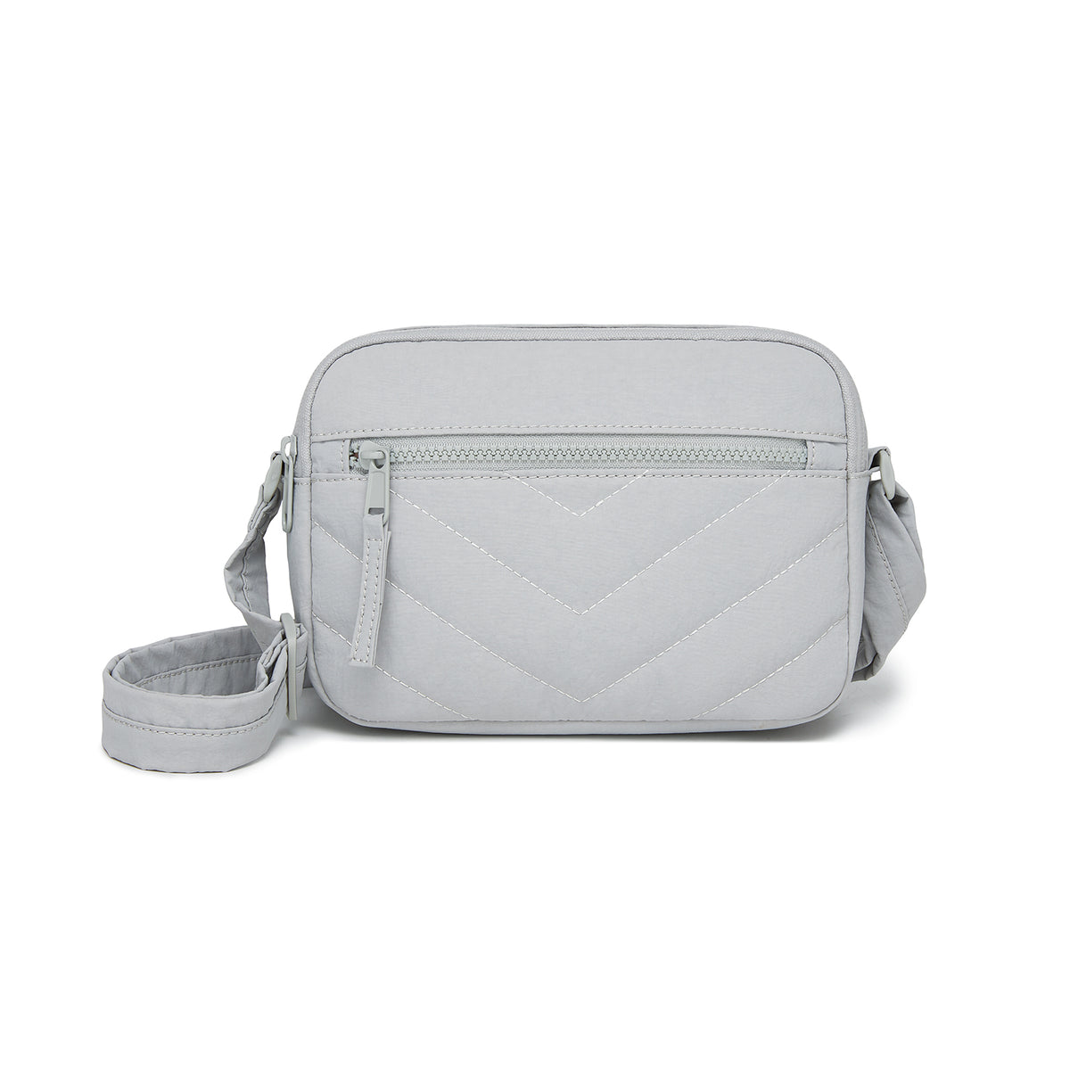 Miss Lulu Women’s Crossbody Bag, Multi‑Zip Pockets Compact Daily Shoulder Bag