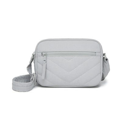 Miss Lulu Women’s Crossbody Bag, Multi‑Zip Pockets Compact Daily Shoulder Bag