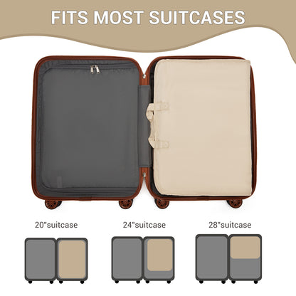 Kono 6-in-1 Hanging Travel Organiser Bag, Portable Foldable Packing Cubes