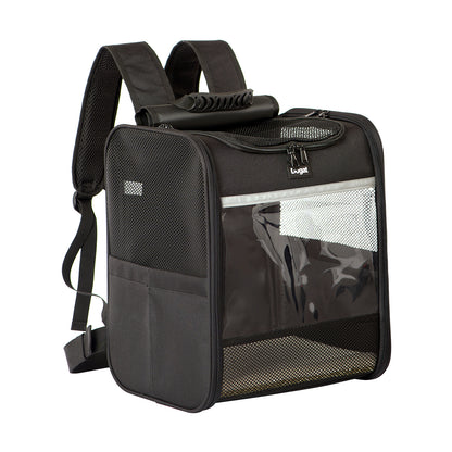 Dogat Foldable And Durable Pet Backpack Carrier Travel Bag for Cats and Small