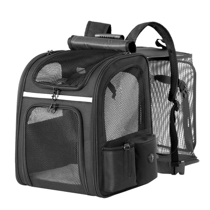 Dogat Expandable And Foldable Pet Backpack Carrier