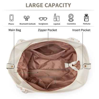 Miss Lulu Soft Leather Elegant Simple Shoulder Bag