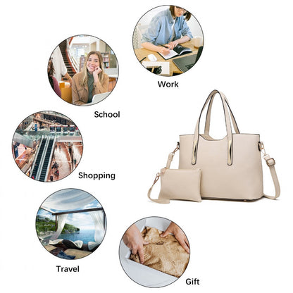 Miss Lulu PU Leather Handbag & Purse
