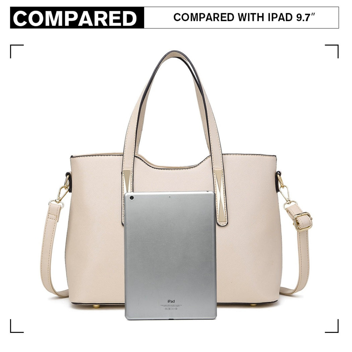 Miss Lulu PU Leather Handbag & Purse