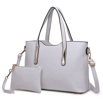 Miss Lulu PU Leather Handbag & Purse