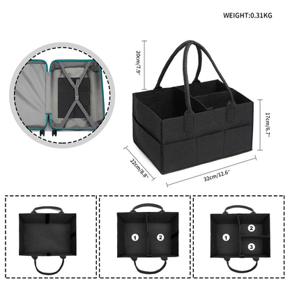 Kono Felt Caddy Organiser With Storage