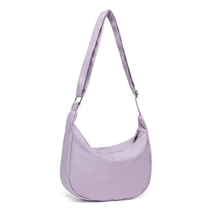 Kono Water-resistant Portable Crescent Shoulder Cross Body Bag