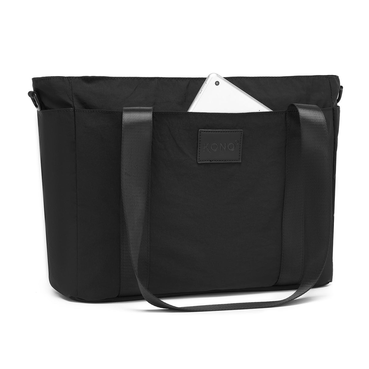 Kono Comfortable and Easy-Carry Large-Capacity Travel Tote with Laptop Sleeve