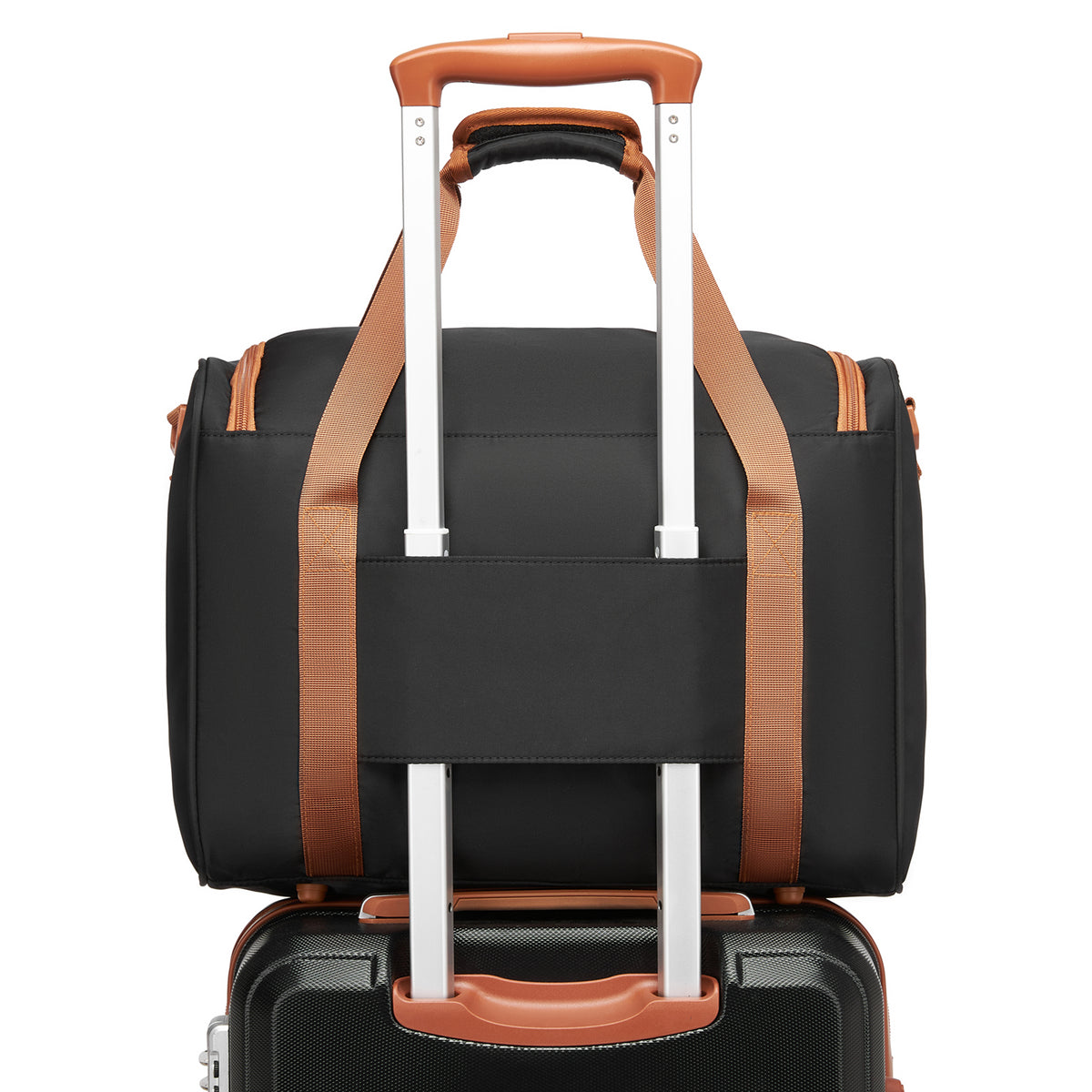 Kono Compact and Lightweight 40×30×20 Personal-Item Travel Bag- U-Zip Wide