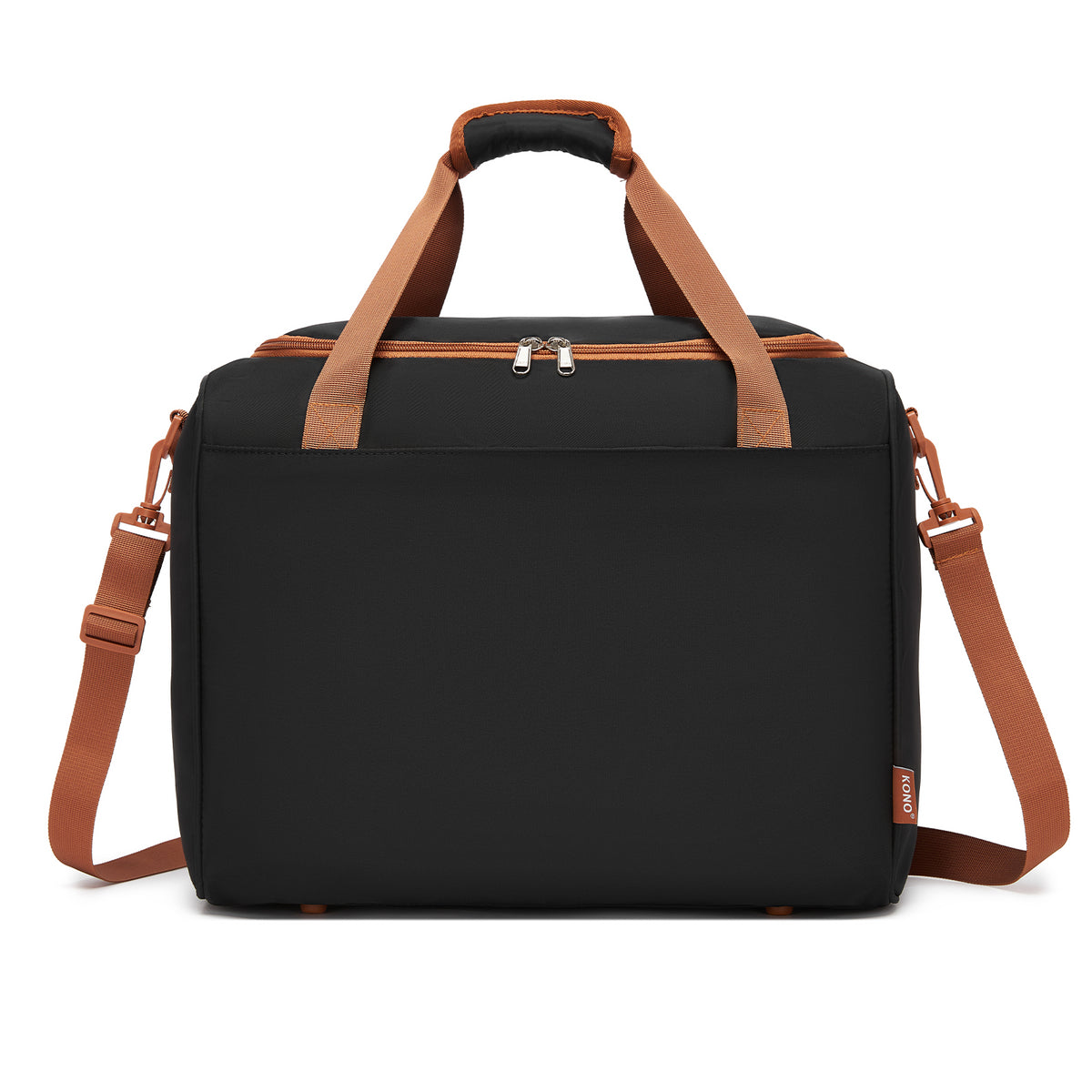Kono Compact and Lightweight 40×30×20 Personal-Item Travel Bag- U-Zip Wide