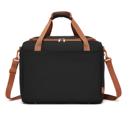 Kono Compact and Lightweight 40×30×20 Personal-Item Travel Bag- U-Zip Wide