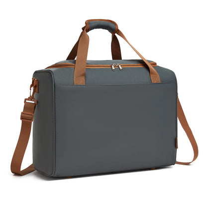 Kono Compact and Lightweight 40×30×20 Personal-Item Travel Bag- U-Zip Wide