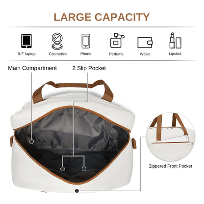 Kono 40x30x20cm Cabin Travel Bag, Carry-On Tote