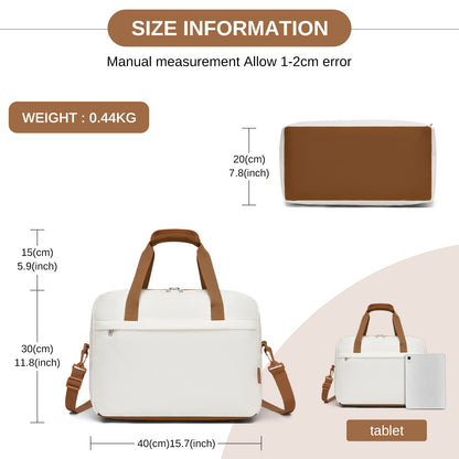 Kono 40x30x20cm Cabin Travel Bag, Carry-On Tote