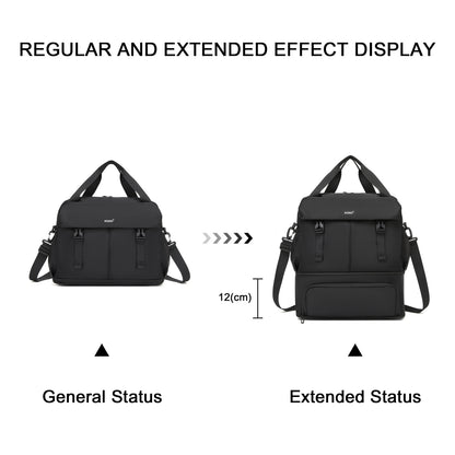 Kono Expandable Cabin Travel Bag 40×30×20cm- Large Capacity, Water-Resistant