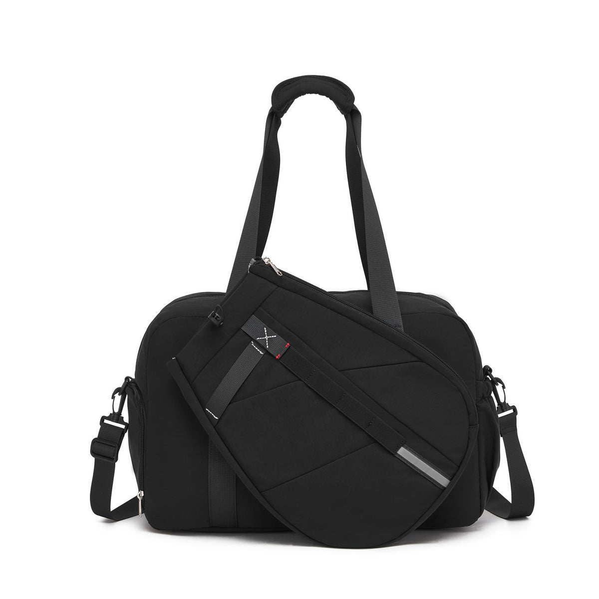 Kono 25L Unisex Modular Tennis Travel Bag, Water Repellent Nylon Gym Bag