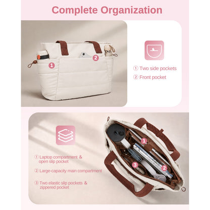 Kono Piece Women's Tote Bag, Water Repellent Handbag