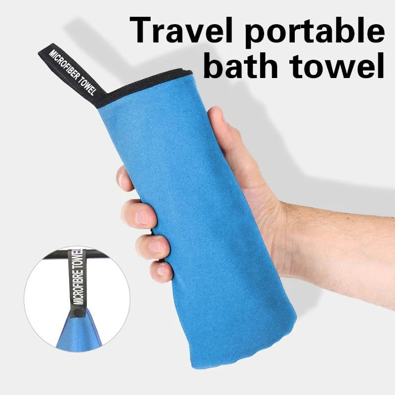 Microfibre Towel, Quick Dry Travel Towel for Gym, Beach and Swimming