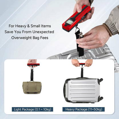 Battery-Free Luggage Scale, Suitcase Weighing Scales