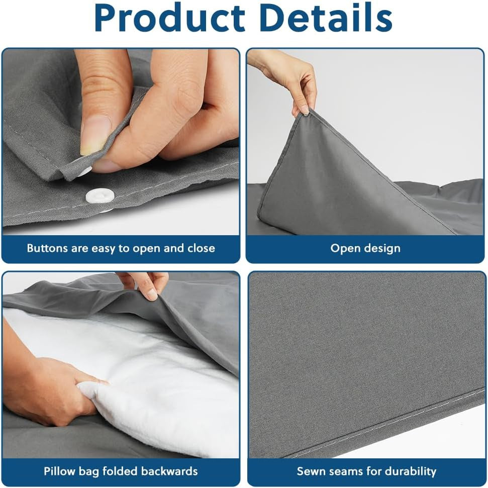 Sleeping Bag Liner 210 X 75 Cm, Portable Camping Sleep Bag with Pillow Slot, Lightweight Travel Sleeping Bag for Camping Picnic Hiking Hostels