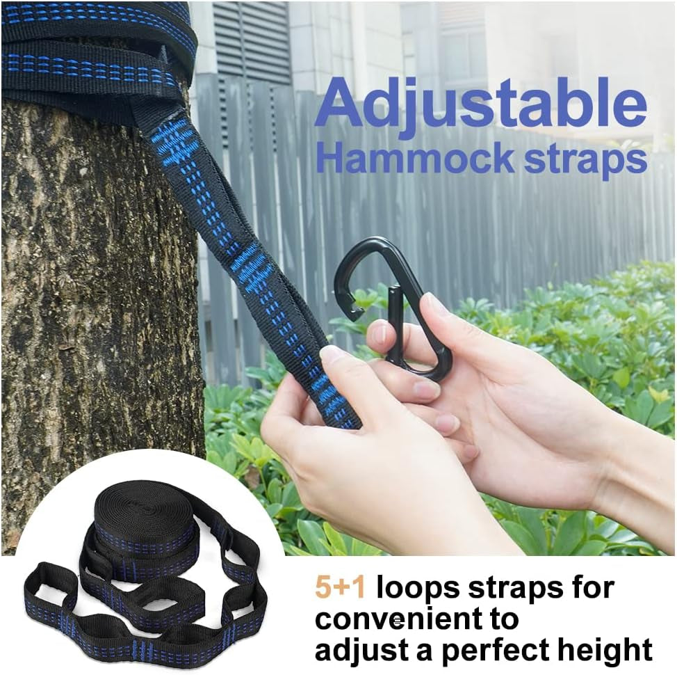 Camping Hammock with Mosquito Net, Ultralight 210T Nylon 102×51’’
