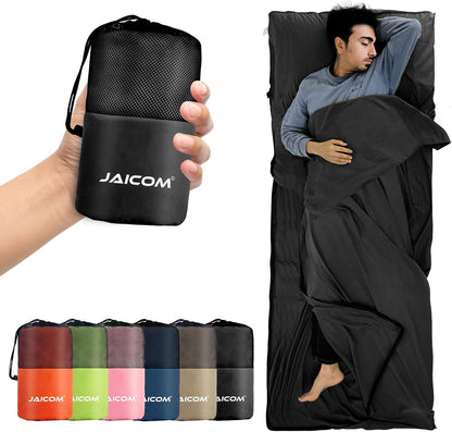 Sleeping Bag Liner, Ultralight Travel Sheets, Soft & Portable