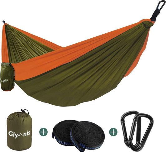 Camping Hammock for 2 Person, Ultralight 210T Nylon Outdoor Hammock