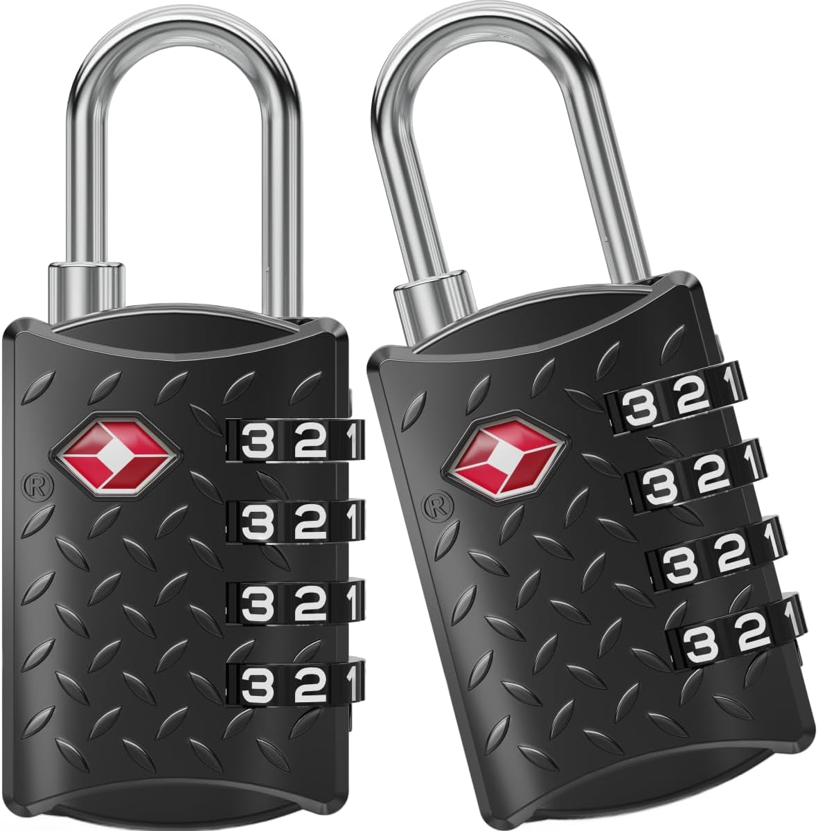 TSA Padlock for Suitcases, TSA Approved Luggage Locks for Travel