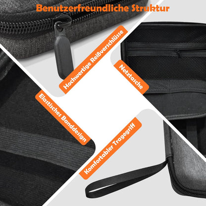 Portable Cable Organiser Bag - with 4 Buckles