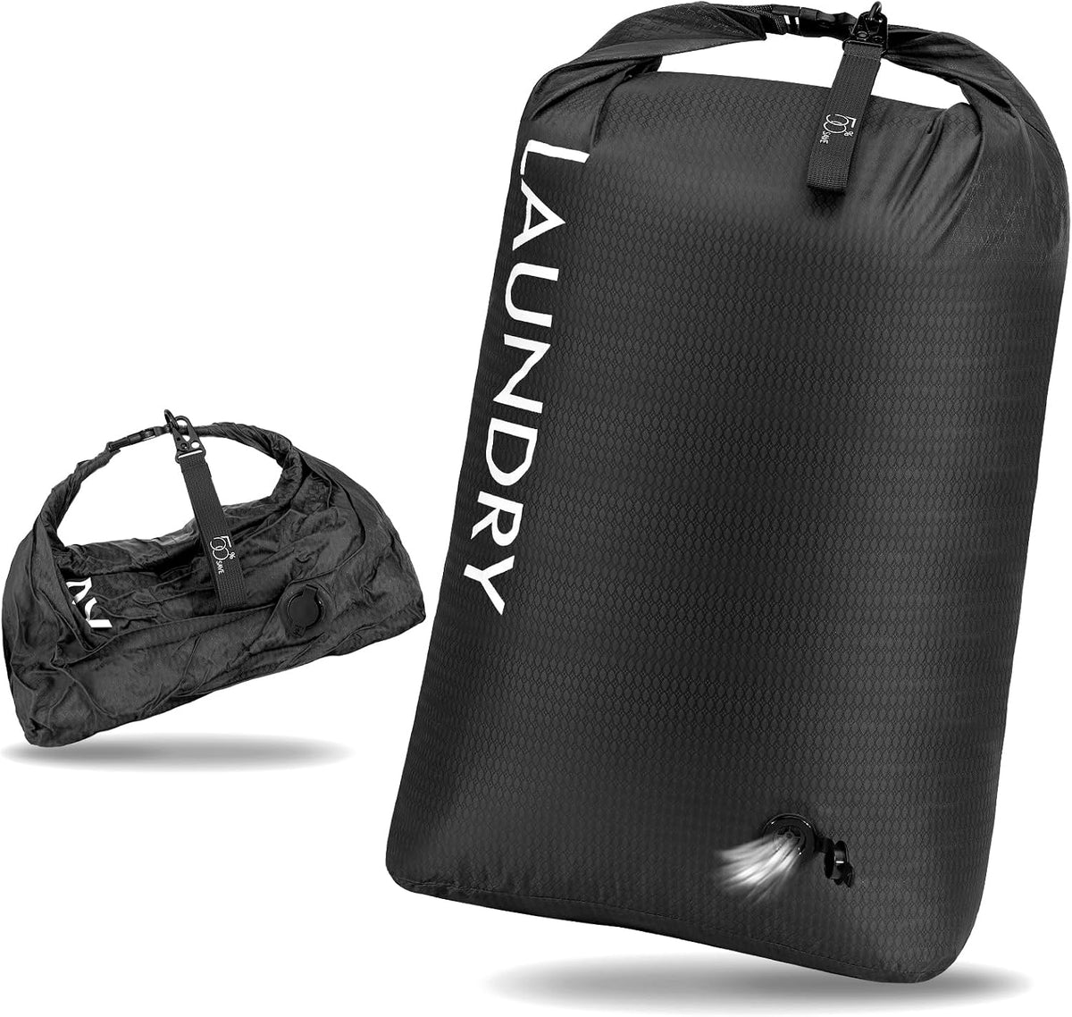 Travel Laundry Bag, Vacuum Compression Dirty Clothes Travel Bag