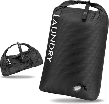 Travel Laundry Bag, Vacuum Compression Dirty Clothes Travel Bag