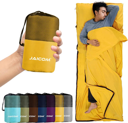 Sleeping Bag Liner, Ultralight Travel Sheets, Soft & Portable