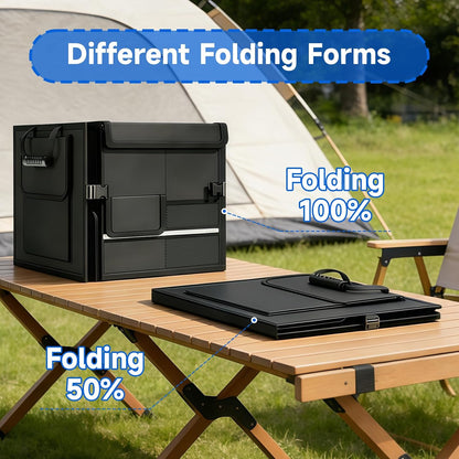 Car Boot Organiser, Foldable Multi Compartment Car Accessories