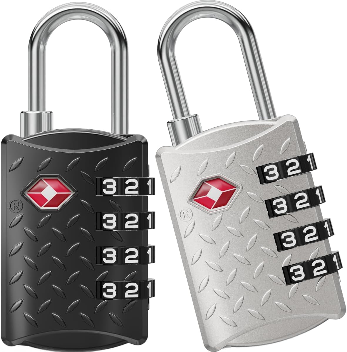 TSA Padlock for Suitcases, TSA Approved Luggage Locks for Travel