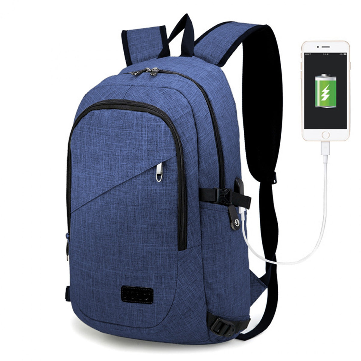 Kono Business Laptop Backpack with USB Charging Port