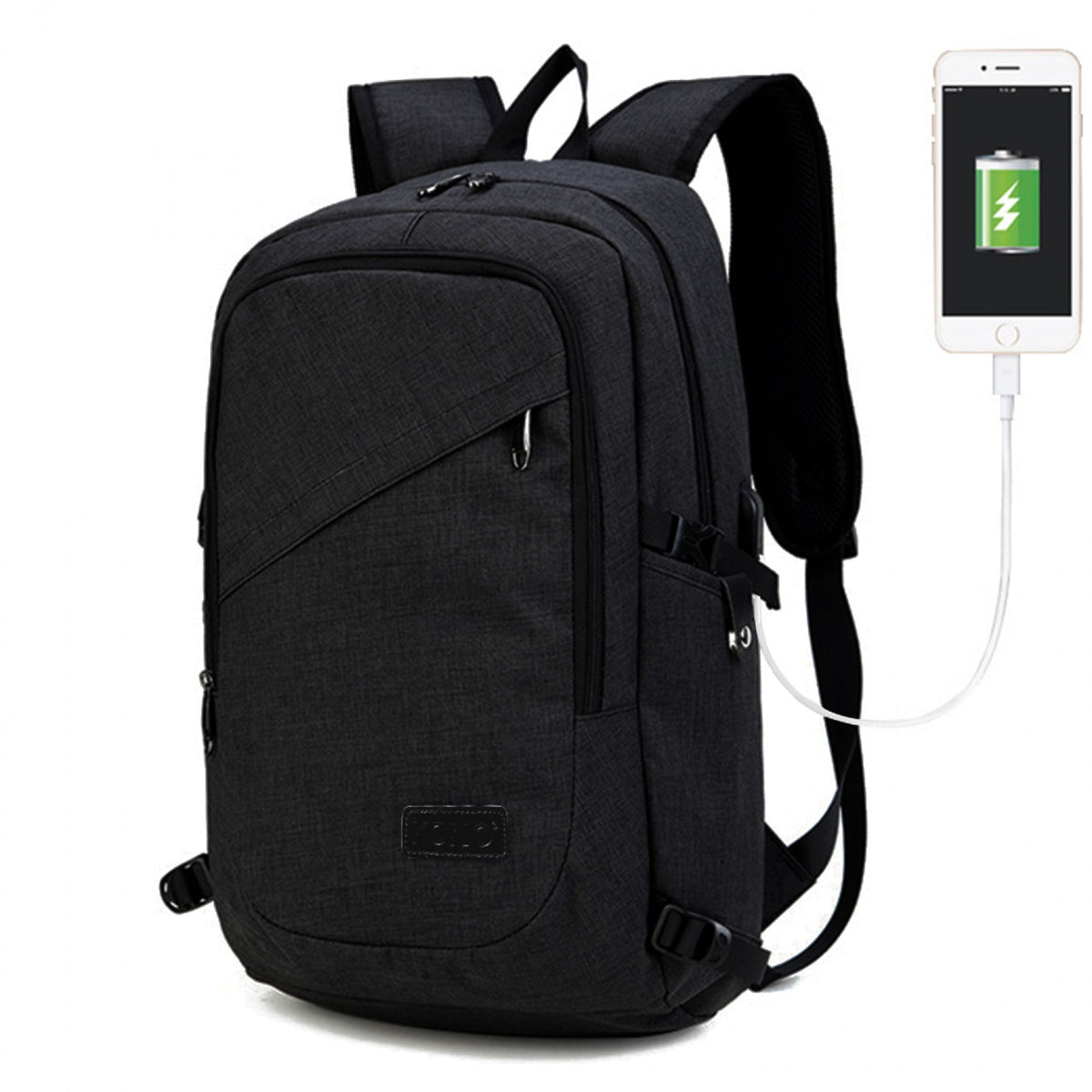 Kono Business Laptop Backpack with USB Charging Port