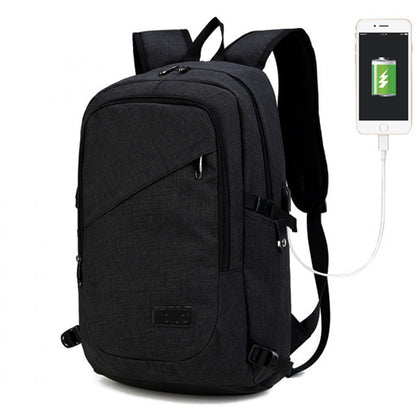 Kono Business Laptop Backpack with USB Charging Port